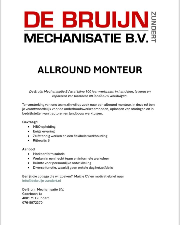  VACATURE!! Delen  lief solliciteren 